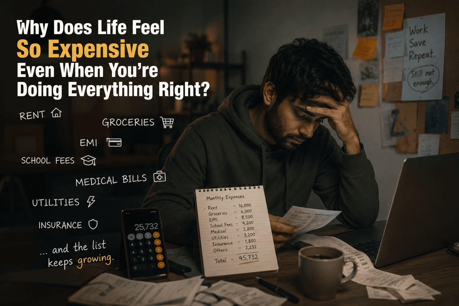Why Does Life Feel So Expensive Even When You're Doing Everything Right?