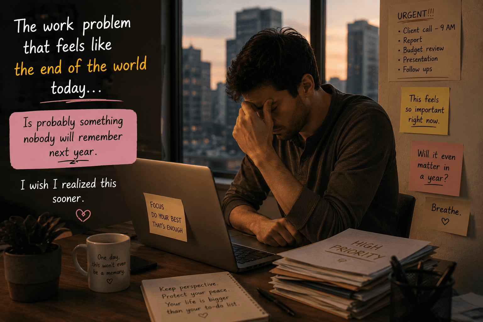 Does Anyone Else Realize Most Work Stress Ends Up Meaning Nothing?