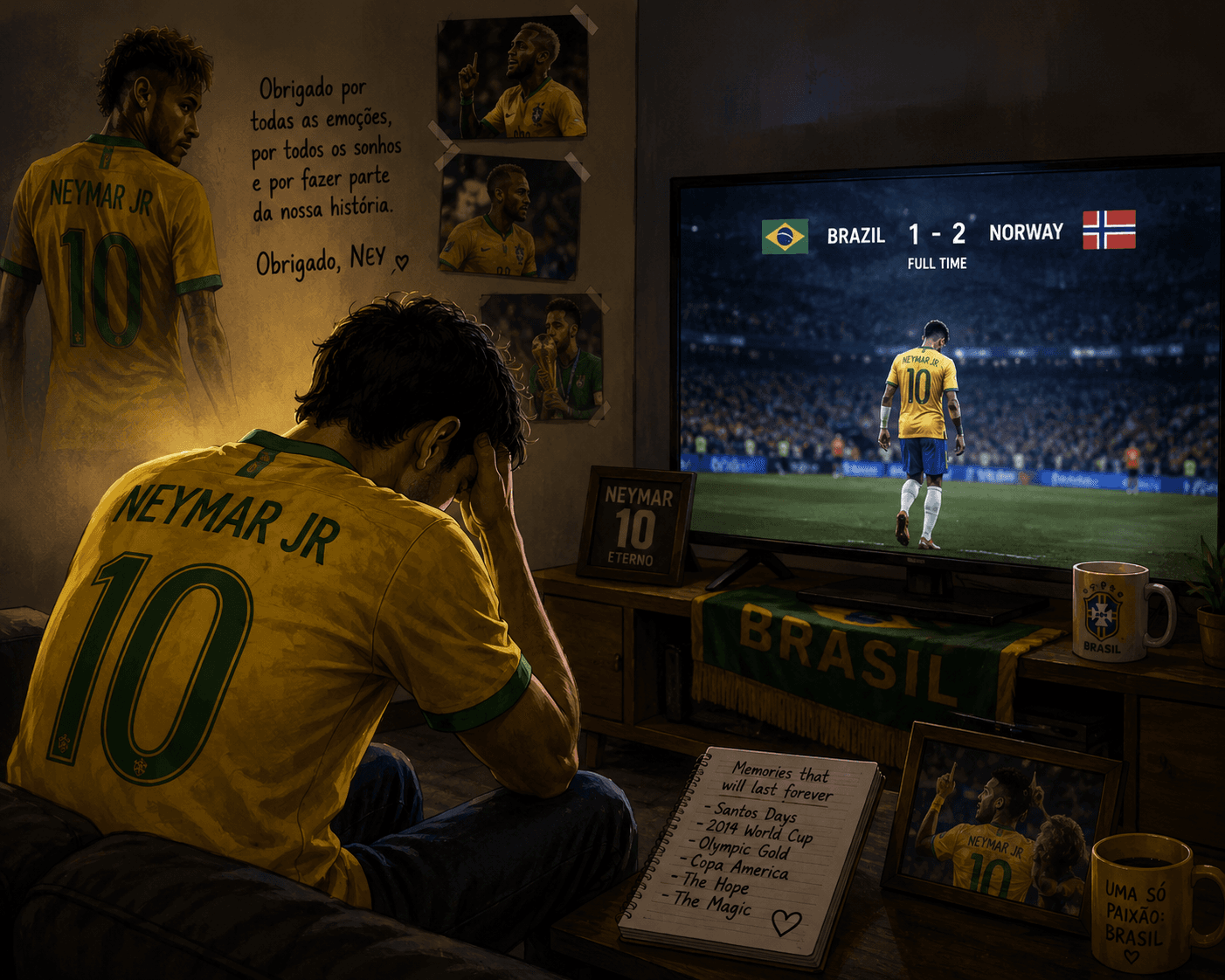 The Neymar Era Is Over, and Brazil vs Norway Made Me Realize It
