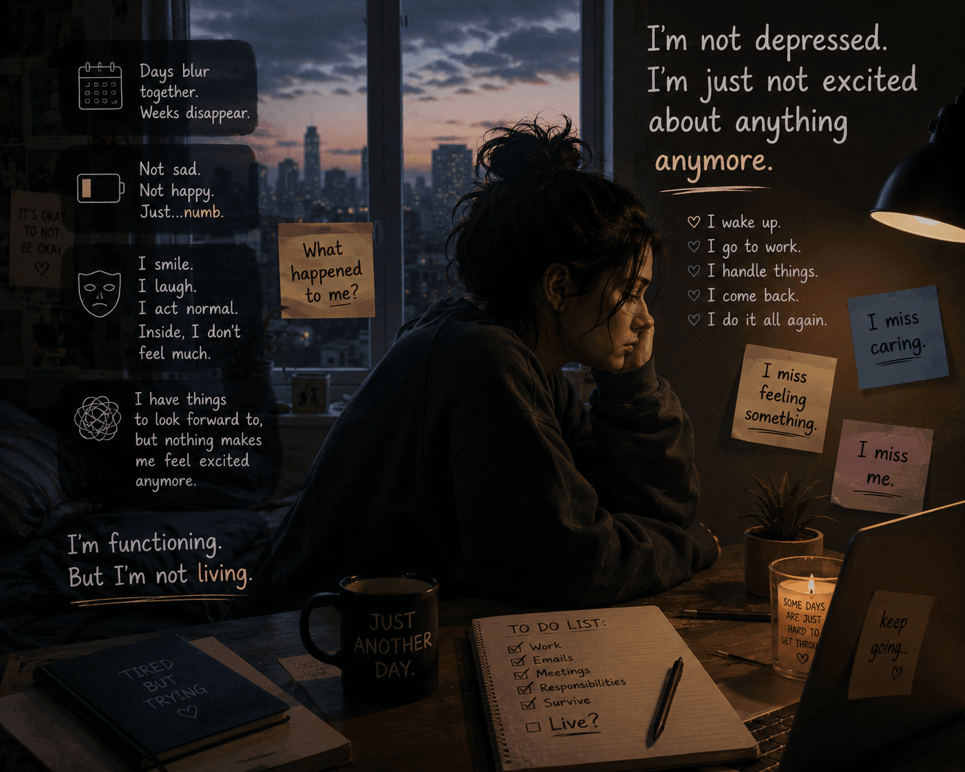 I Don't Think I'm Depressed. I'm Just Not Excited About Anything Anymore.