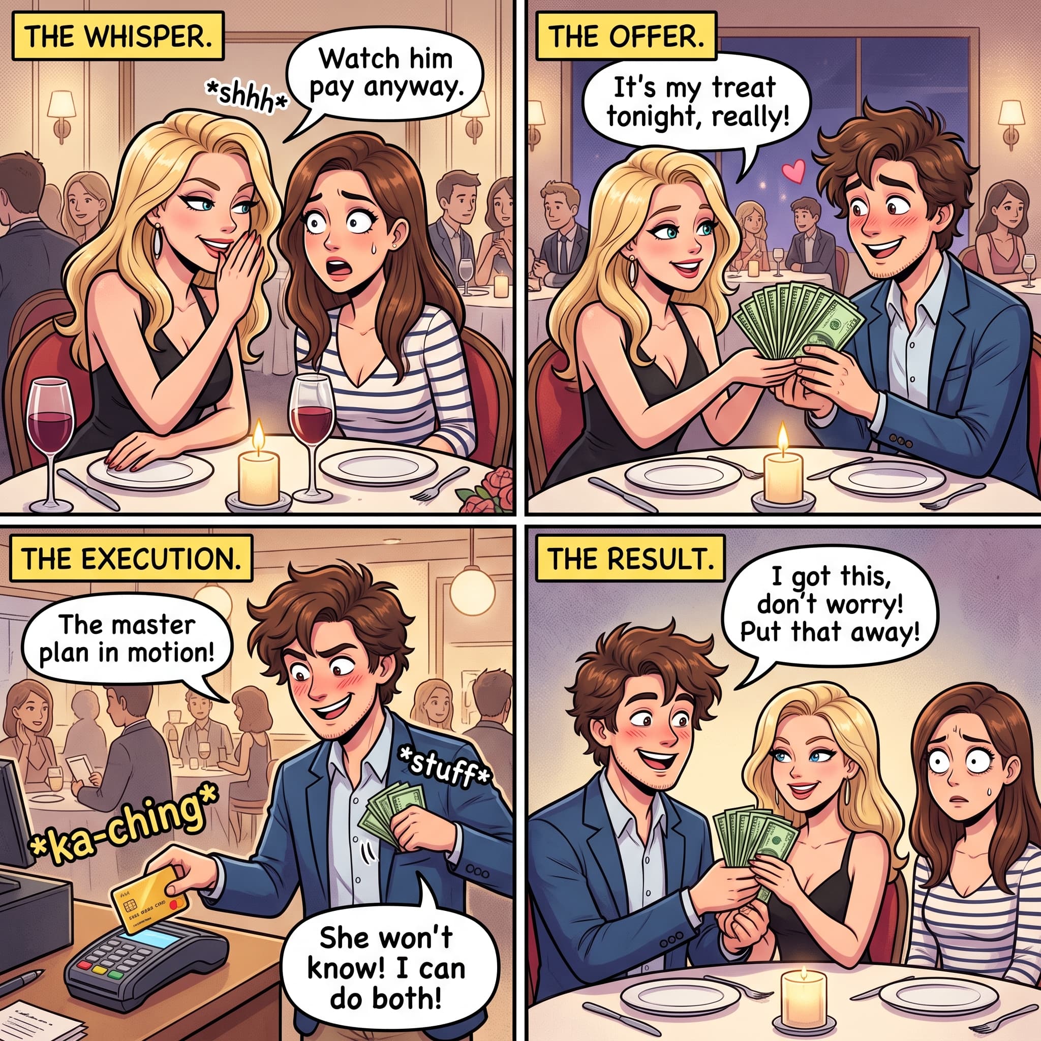 The Free Meal Trick: When Being a Gentleman Becomes a Setup